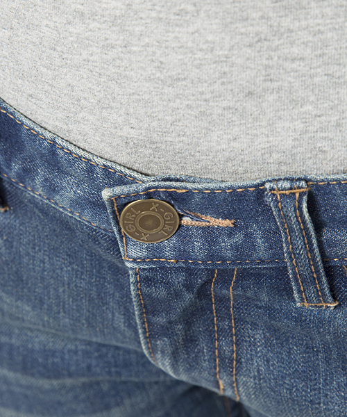 X-girl（エックスガール）の「STAR POCKET SKINNY JEANS（デニムパンツ・レディース・ブラック/インディゴブルー/ライトインディゴブルー・26inch/27inch/24inch/25inch）」の6枚目の写真