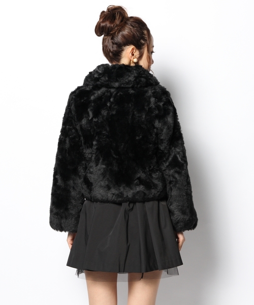 DOLLY GIRL BY ANNA SUI ドーリーガール ファー付きコート DOLLY GIRL BY ANNA SUI（ドーリーガール バイ アナ スイ）の