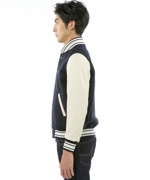 J.PRESS（ジェイプレス）の「メルトン×レザーバーシティージャケット