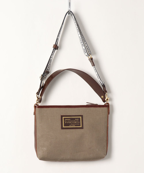intoxic.(イントキシック)の「intoxic イントキシック cross body leopard logotip(ショルダーバッグ・レディース・ブラウン/グリーン系カモフラージュ/レオパード/キナリ・FREE)」の14枚目の写真