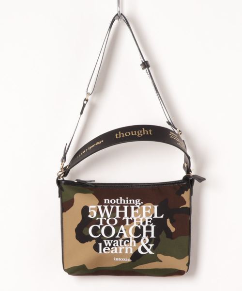 intoxic.(イントキシック)の「intoxic イントキシック cross body leopard logotip(ショルダーバッグ・レディース・ブラウン/グリーン系カモフラージュ/レオパード/キナリ・FREE)」の15枚目の写真
