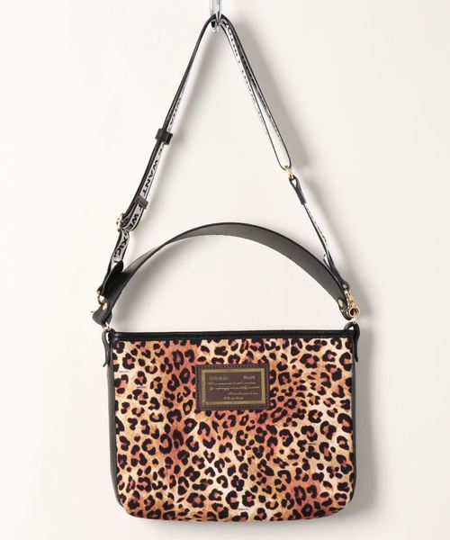 intoxic.(イントキシック)の「intoxic イントキシック cross body leopard logotip(ショルダーバッグ・レディース・ブラウン/グリーン系カモフラージュ/レオパード/キナリ・FREE)」の16枚目の写真