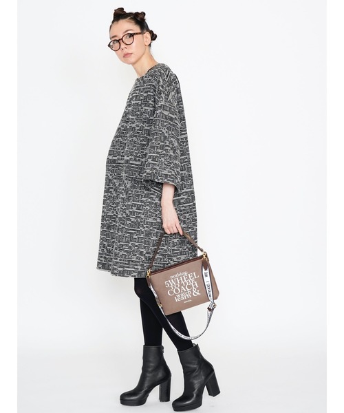 intoxic.(イントキシック)の「intoxic イントキシック cross body leopard logotip(ショルダーバッグ・レディース・ブラウン/グリーン系カモフラージュ/レオパード/キナリ・FREE)」の8枚目の写真