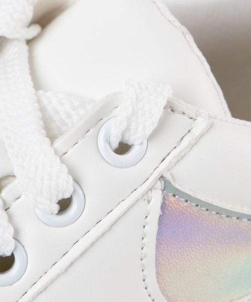 WEGO(ウィゴー)の「WEGO/クリアソール厚底スニーカー(スニーカー・レディース・ホワイト/ブラック/その他1・MEDIUM/LARGE)」の10枚目の写真