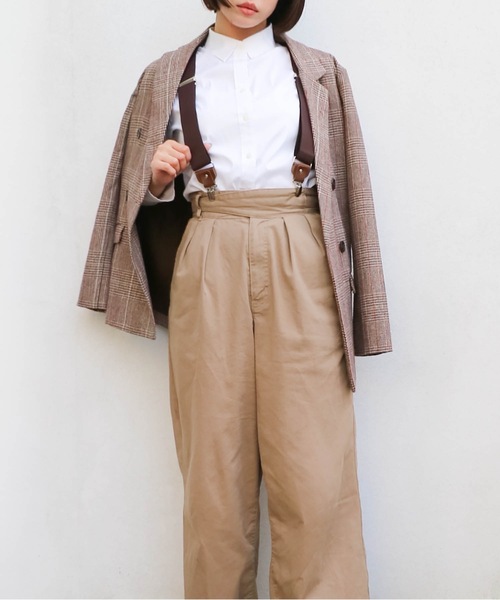 An+u(アンユー)の「40mmサスペンダー(サスペンダー・レディース・オフホワイト/ブラック/ダークブラウン・FREE)」の15枚目の写真