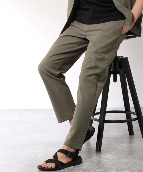 LAKOLE（ラコレ）の「ドライタッチツイルパンツ / LAKOLE（その他パンツ・メンズ・ブラック/オリーブ/ライトベージュ・SMALL/MEDIUM/LARGE）」の3枚目の写真