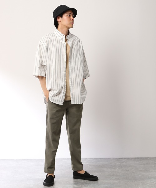 LAKOLE（ラコレ）の「ドライタッチツイルパンツ / LAKOLE（その他パンツ・メンズ・ブラック/オリーブ/ライトベージュ・SMALL/MEDIUM/LARGE）」の21枚目の写真