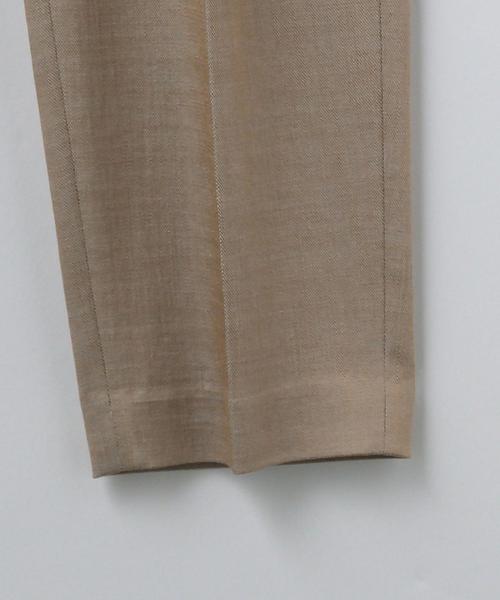 6（ロク）の「＜6(ROKU)＞TUCK PANTS/パンツ（その他パンツ