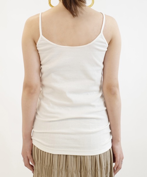 DouDou（ドゥドゥ）の「キャミセットシアーニットプルオーバー（ニット/セーター・レディース・ピンク/オフホワイト・FREE）」の21枚目の写真