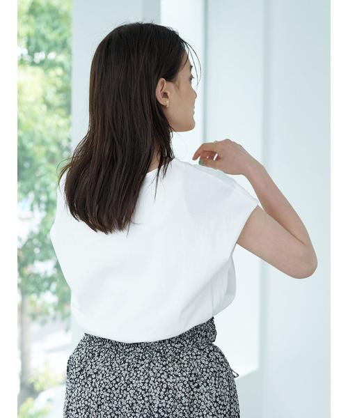 AMERICAN HOLIC（アメリカンホリック）の「ボートネックフコクーンカットプルオーバー1　＊〇（Tシャツ/カットソー・レディース・オフホワイト/サックスブルー/その他7/ネイビー/ブラック系その他4・M/L）」の10枚目の写真