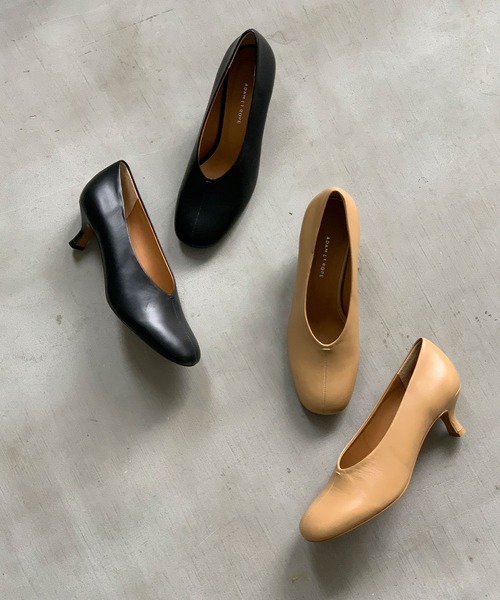ADAM ET ROPE'（アダムエロペ）の「センターラインシューティー（パンプス・レディース・ブラック/ベージュ・23.5cm/24.5cm/23.0cm/24.0cm）」の13枚目の写真