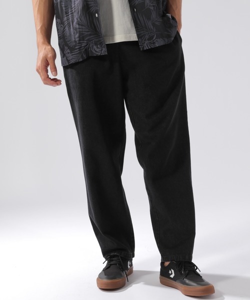 BAYFLOW(ベイフロー)の「WEB限定 デニムシェフパンツ(デニムパンツ・メンズ・ブラック/ネイビー/サックスブルー・MEDIUM/LARGE)」の1枚目の写真