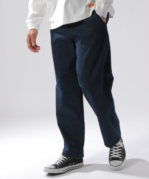 BAYFLOW(ベイフロー)の「WEB限定 デニムシェフパンツ(デニムパンツ・メンズ・ブラック/ネイビー/サックスブルー・MEDIUM/LARGE)」の5枚目の写真