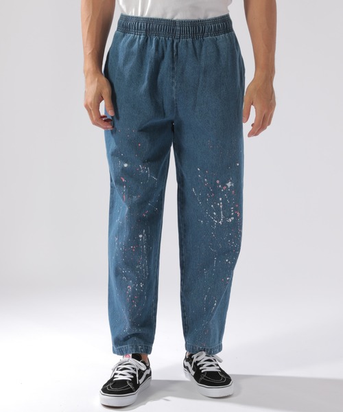 BAYFLOW(ベイフロー)の「WEB限定 デニムシェフパンツ(デニムパンツ・メンズ・ブラック/ネイビー/サックスブルー・MEDIUM/LARGE)」の9枚目の写真