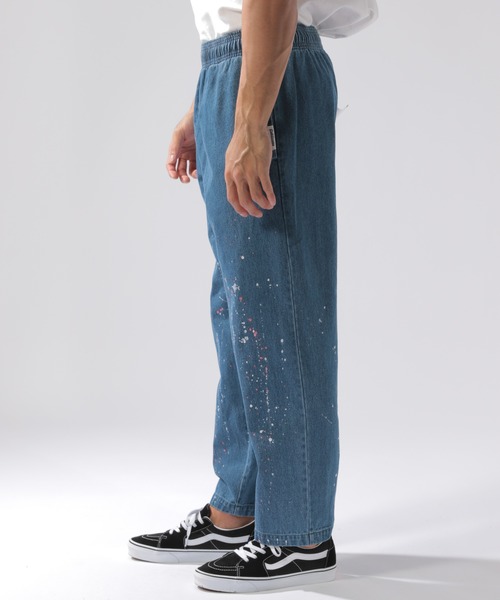 BAYFLOW(ベイフロー)の「WEB限定 デニムシェフパンツ(デニムパンツ・メンズ・ブラック/ネイビー/サックスブルー・MEDIUM/LARGE)」の10枚目の写真