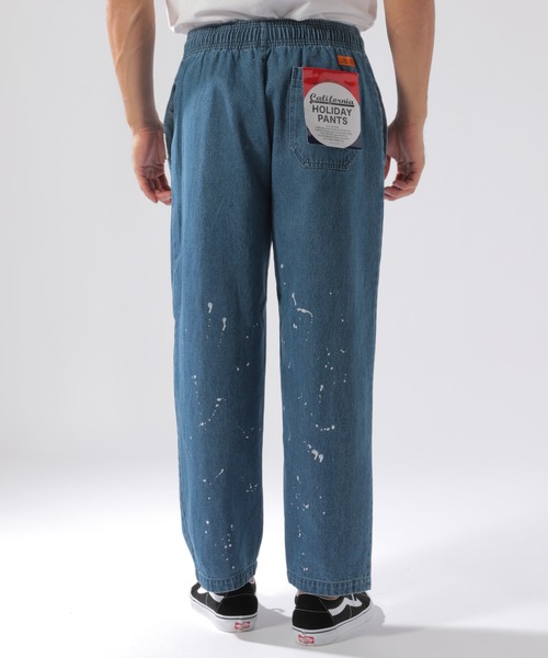 BAYFLOW(ベイフロー)の「WEB限定 デニムシェフパンツ(デニムパンツ・メンズ・ブラック/ネイビー/サックスブルー・MEDIUM/LARGE)」の11枚目の写真