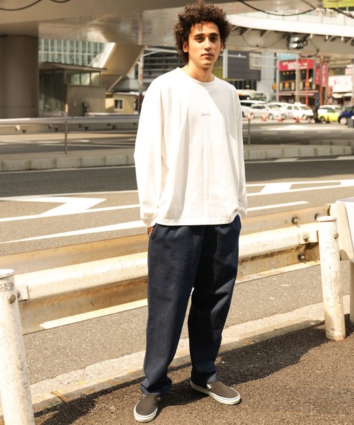 BAYFLOW(ベイフロー)の「WEB限定 デニムシェフパンツ(デニムパンツ・メンズ・ブラック/ネイビー/サックスブルー・MEDIUM/LARGE)」の22枚目の写真