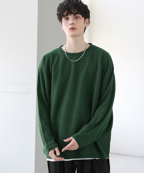 セール】12ゲージミラノリブ ドルマンニット（ニット/セーター