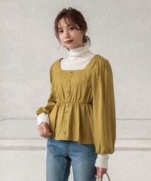 KOBE LETTUCE（コウベレタス）の「スクエアネックブラウス（シャツ/ブラウス）」