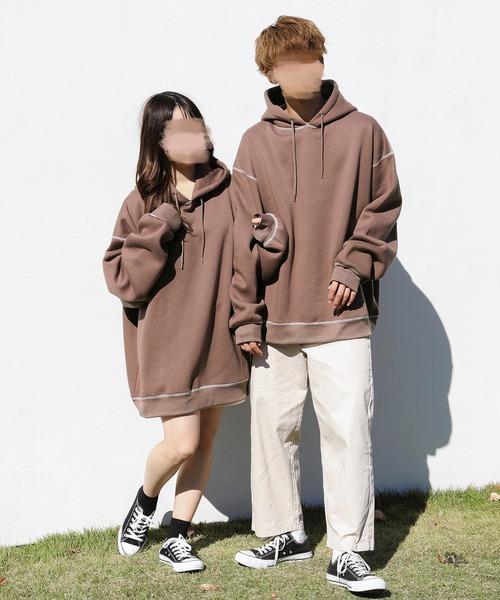 ❤️新品未使用❤️ニットベアプリントプルパーカー　ユニセックス　Free パーカー NGM bear print Logo Hoodie Hoody sweater ユニセックス 男女