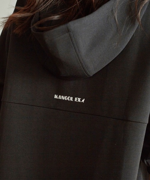 KANGOL EXTRA COMFORT（カンゴールエクストラコンフォート）の「アノラックパーカー（パーカー・レディース・ブラック/チャコールグレー/モカ/オレンジ・M/LL/L）」の9枚目の写真