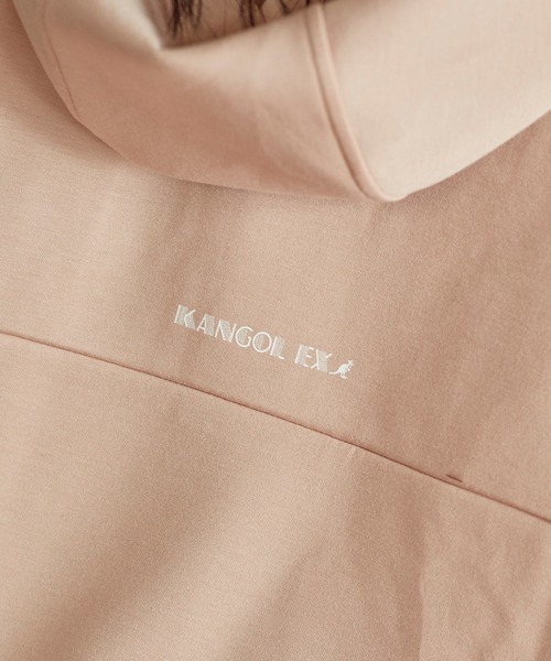 KANGOL EXTRA COMFORT（カンゴールエクストラコンフォート）の「アノラックパーカー（パーカー・レディース・ブラック/チャコールグレー/モカ/オレンジ・M/LL/L）」の18枚目の写真