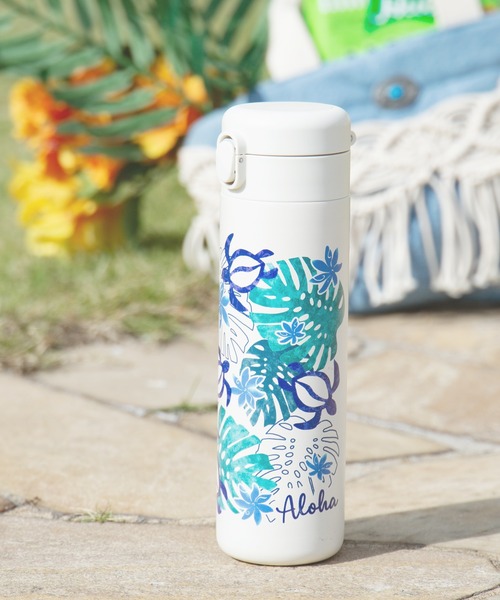 Hawaiian Airlines ステンレス水筒 500ml Hawaiian Airlines ステンレス水筒 500ml 水筒 ナニ ボトル 500ml