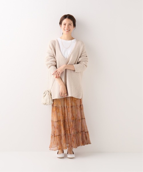 IENA - IENA イエナ ロービングコットンVネックプルオーバー IENA（イエナ）の「ロービングコットンVネックプルオーバー