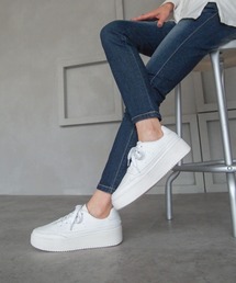 VIVIAN | 厚底レースアップスニーカー(スニーカー)