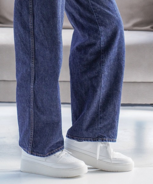 VIVIAN(ヴィヴィアン)の「厚底レースアップスニーカー(スニーカー・レディース・ホワイト×グレー/ホワイト/ベージュ/ブラック・S/LL/M/L/XL)」の15枚目の写真