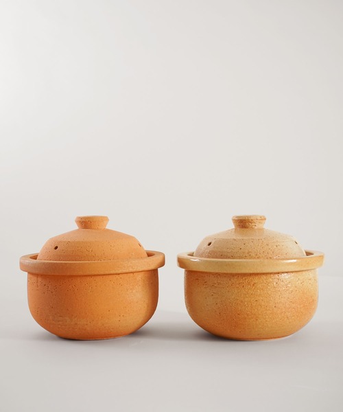 Homeland（ホームランド）信楽焼 米炊き釜3~4合 T.Cオリジナル（鍋