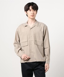 SON OF THE CHEESE/サノバチーズ】SIDE WALK SHIRT(WHITE