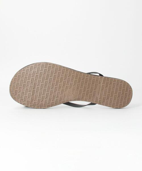 TKEES（ティキーズ）の「＜TKEES＞LINERS レザービーチサンダル¨（サンダル・レディース・ブラック・7/5/8/6）」の3枚目の写真