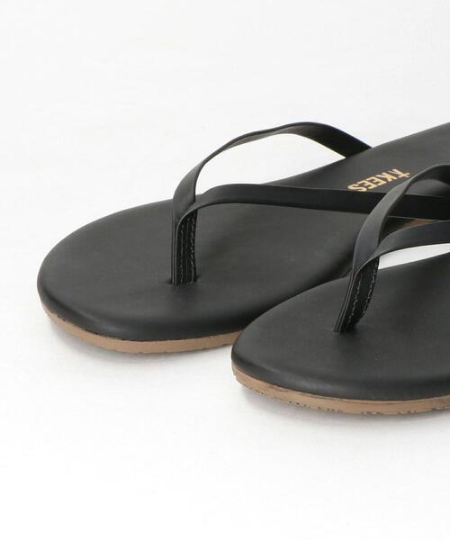 TKEES（ティキーズ）の「＜TKEES＞LINERS レザービーチサンダル¨（サンダル・レディース・ブラック・7/5/8/6）」の5枚目の写真