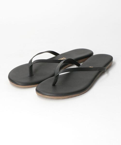 TKEES（ティキーズ）の「＜TKEES＞LINERS レザービーチサンダル¨（サンダル・レディース・ブラック・7/5/8/6）」の7枚目の写真