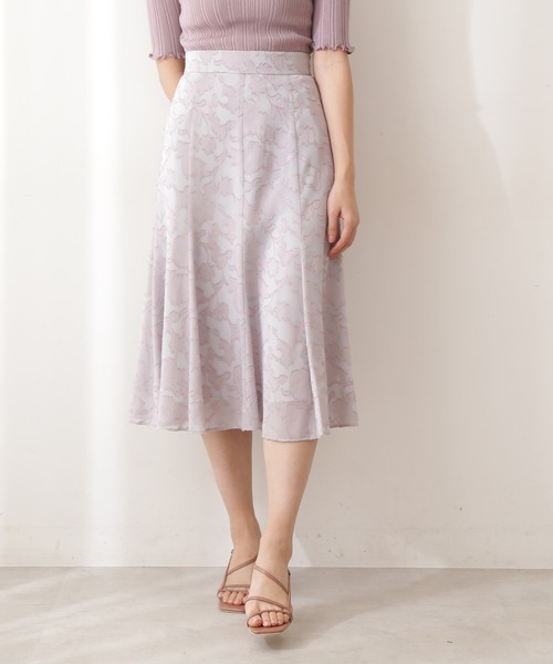 マージュ レディース スカート ボトムス Jispring Printed Skirt PROPORTION BODY DRESSING（プロポーションボディドレッシング）の