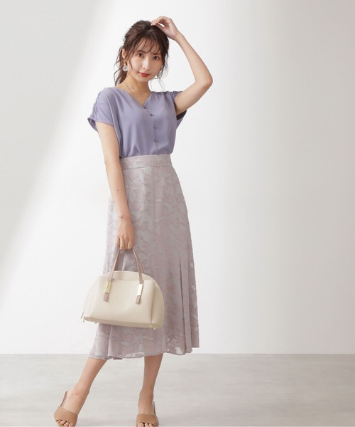 マージュ レディース スカート ボトムス Jispring Printed Skirt PROPORTION BODY DRESSING（プロポーションボディドレッシング）の