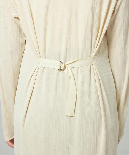 closet story（クローゼットストーリー）の「＜closet story＞□CSC ランダム テレコ ロングカーディガン -手洗い可能-（カーディガン/ボレロ・レディース・オフホワイト/ダークグレー・FREE）」の9枚目の写真