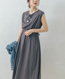 URBAN RESEARCH ROSSO | 【WEB限定】ウエストギャザーカットワンピース(ワンピース)