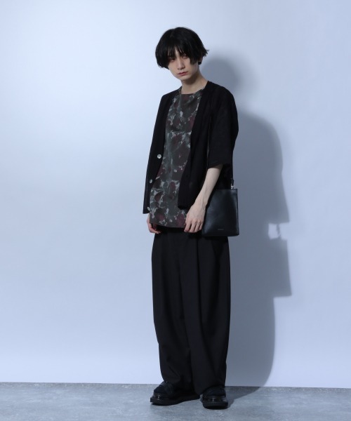 HARE（ハレ）の「HAZYパターンプルオーバー(HARE)（シャツ/ブラウス・メンズ・ブラック系その他/パープル系その他・SMALL/MEDIUM）」の15枚目の写真