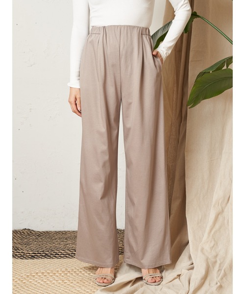 Vicente（ヴィセンテ）の「Easy fit pants（その他パンツ・レディース・ブラウン/ブラック・FREE）」の8枚目の写真