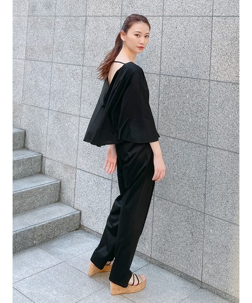 Vicente（ヴィセンテ）の「Easy fit pants（その他パンツ・レディース・ブラウン/ブラック・FREE）」の6枚目の写真