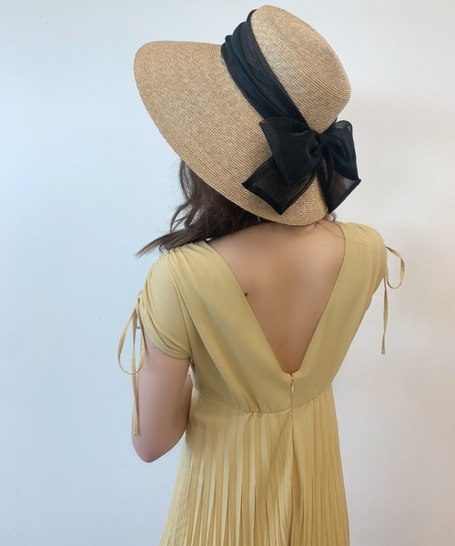 eimy istoire ツイストポイントプリーツワンピース （BEIGE） エイミーイストワール eimy istoire ツイストポイントプリーツ
