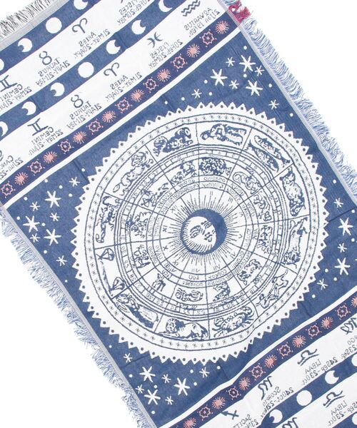aimoha（アイモハ）の「星座のソファーカバー（ブランケット・メンズ・ホワイト・FREE）」の2枚目の写真