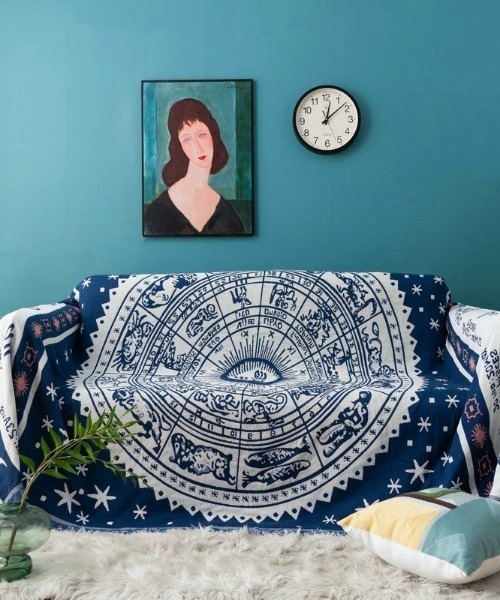 aimoha（アイモハ）の「星座のソファーカバー（ブランケット・メンズ・ホワイト・FREE）」の7枚目の写真