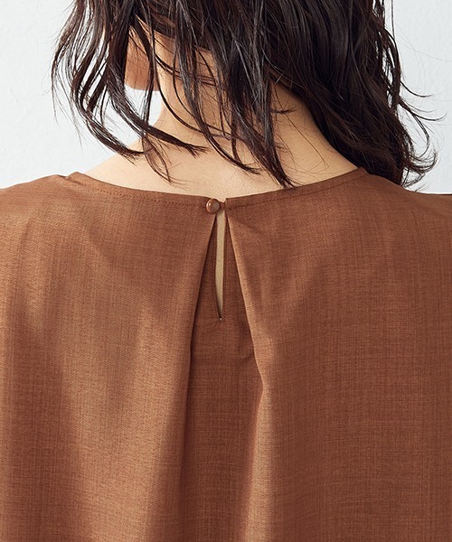 COMME CA ISM（コムサイズム）の「ノースリーブワンピース（ワンピース・レディース・ブラック/ブラウン/オレンジ・MEDIUM/LARGE）」の12枚目の写真