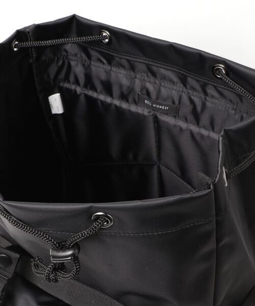 603（ロクマルサン）の「603 4ポケットナイロンリュック（バックパック/リュック・レディース・ブラック・FREE）」の4枚目の写真