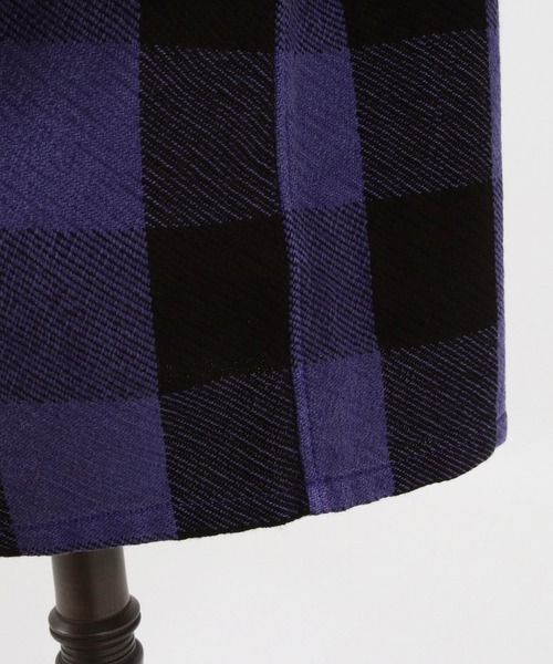 MARBLES（マーブルズ）の「ms4686-BUFFALO CHECK SHIRT シャツ（シャツ/ブラウス・メンズ・パープル/オレンジ・L/S/M/XL）」の16枚目の写真