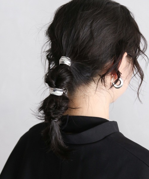 HARE（ハレ）の「2Pヘアカフ(HARE)（バレッタ/ヘアクリップ・レディース・シルバー/ゴールド/ゴールド系その他/シルバー系その他・FREE）」の21枚目の写真