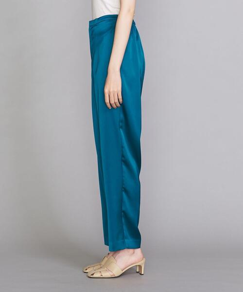 BEAUTY&YOUTH UNITED ARROWS（ビューティーアンドユースユナイテッドアローズ）の「BY サテン ストレートスリットパンツ -ウォッシャブル-（その他パンツ・レディース・クリーム/オレンジ/コバルトブルー・SMALL/MEDIUM）」の5枚目の写真